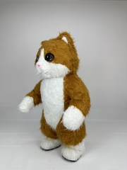 High Quality 2m Halloween Cat Cosplay Costume Hot Sale Plush Mascot Animal Anime Themes Print Technique Festivals Adults Unisex