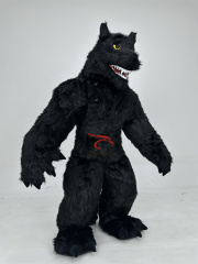 Factory Price Giant White Black Grey Wolf Inflatable Mascot Costume Commercial Walking Adults Party Dress for Event