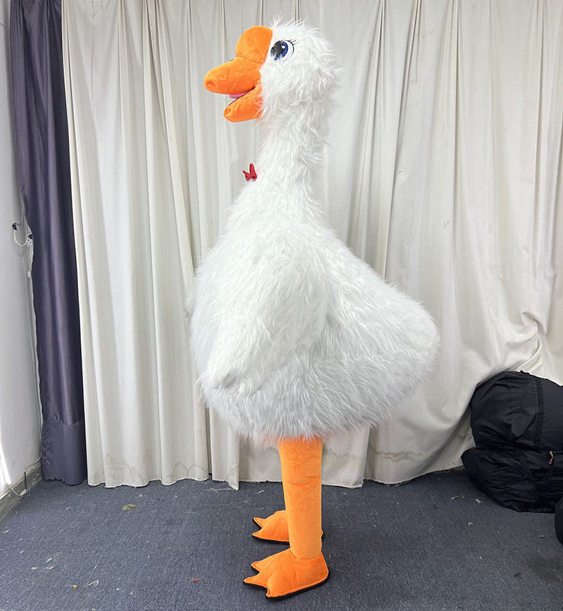 Hot Sale Popular Party Dress Cute Duck Mascot Costume Walking Performance Inflatable Mascot Costume