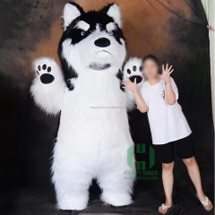 Strong Huskey Dog Mascot Costume Chase Skye Dog Customization for Adults Walking Fun 2.6m