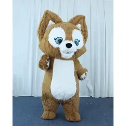 2m 2.6m Inflatable Mascot Costume Cartoon Amine Cosplay Funny Costume Plush Material Animal Fox Custom Costume