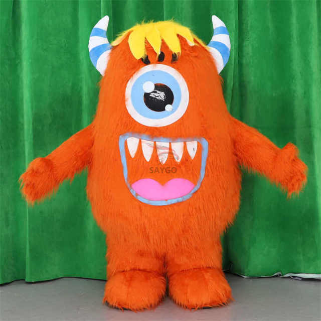 Costume Halloween Cosplay Mascot Costumes Inflatable Eye Monster Inc Character