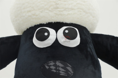 Inflatable Sheep Mascot Costume-Walking Fun Cartoon Animal Costume for Adults Unisex Easter/Halloween Party