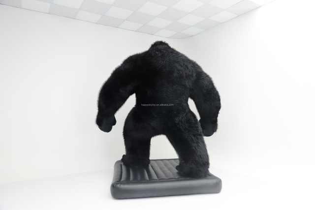 Giant Custom Inflatable Gorilla Model Decoration Cartoon Animal Mascot for Living Room Hand Costume Advertising King Kong Style,Big Mascot,Giant Custom Inflatable Gorilla Model Decoration Cartoon Animal Mascot for Living Room Hand Costume Advertising King Kong Style