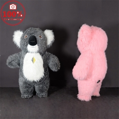 Smile Gentle Koala Mascot Costume for Adults Cosplay Party Dress 2m 2.6m Inflatable Koala Mascot Costume Clothes Sale