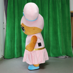 Promotion Commercial Cartoon LOL Girl Mascot Costumes Cosplay TV&Movie Mascot Costume Party Dressing
