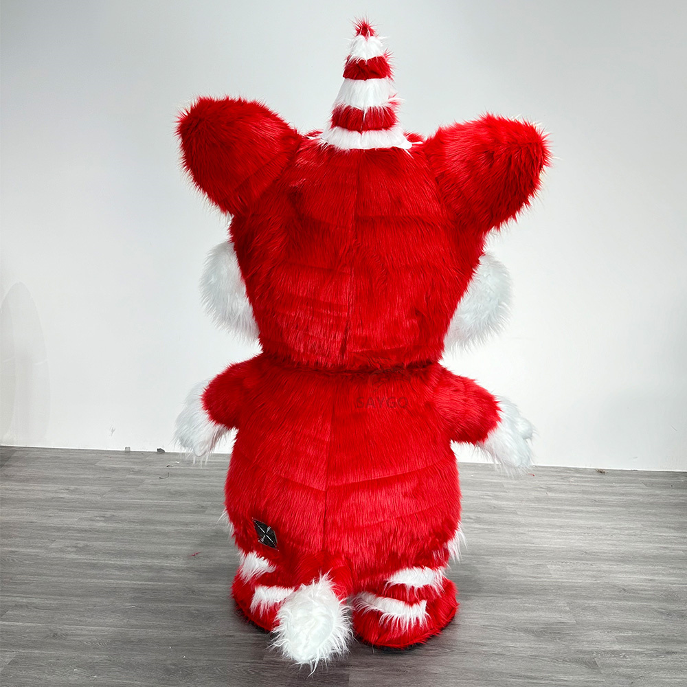 New Arrivals Happy Sky Inflatable Lion Dance Costume for Adults Chinese Lion Mascot Character Unisex