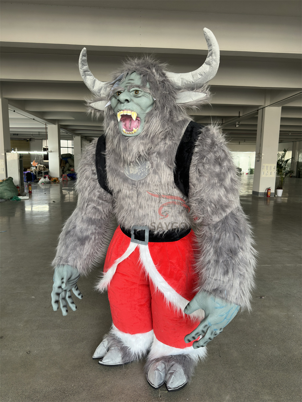 Comical Cow Monster High Mascot Costume for University Clubs Inflatable Sully Monster Costumes 2m 2.6m