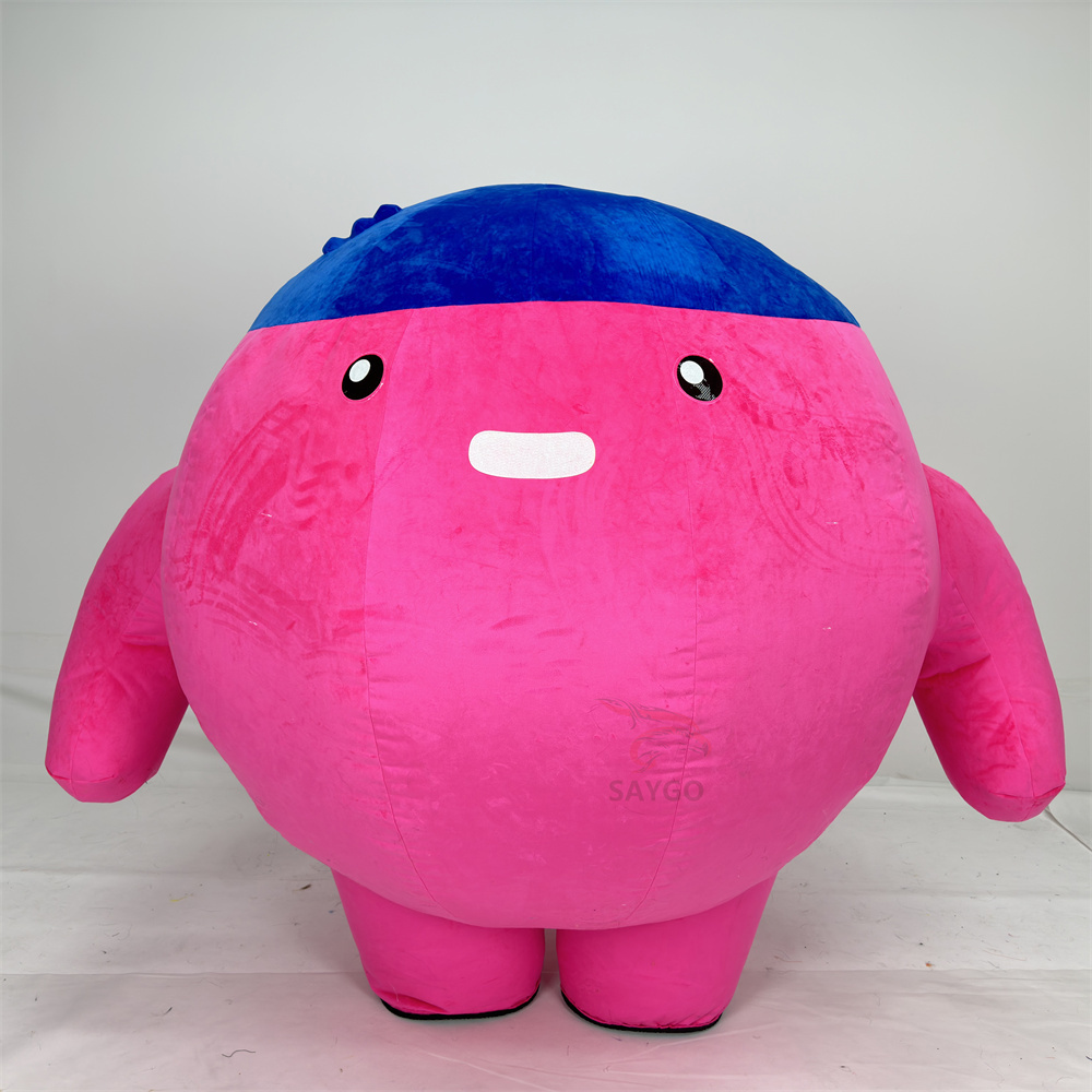 Pink Disco Ball Mascot Costume Inflatable Kirby Ball Costumes Soccer/Golf/Basketball/Mascot Clothes Sale Cosplay Dress