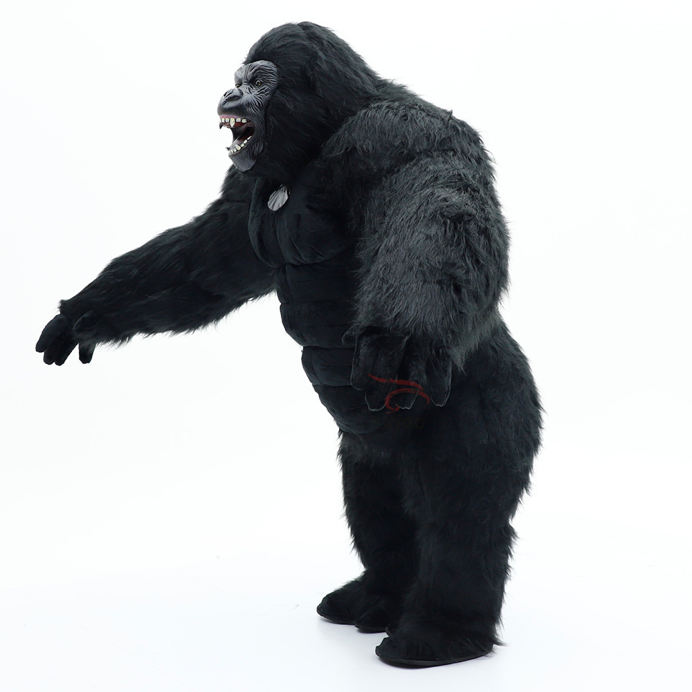 Most Popular Cosplay Giant Inflatable King Kong Gorilla Cartoon Vertical Mascot Costume for Adults Unisex Promotion Party,Big Mascot,Most Popular Cosplay Giant Inflatable King Kong Gorilla Cartoon Vertical Mascot Costume for Adults Unisex Promotion Party