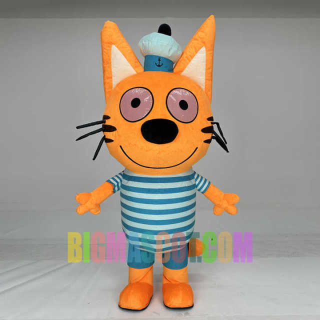 Unisex CE Certified Inflatable Cat Walking Animal Mascot Costume Plush Cartoon Character Kitty for Adults