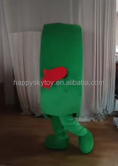 Watermelon Man Mascot Costume for Adults Cosplay Walking Outside 1.5-2.2m Watermelon Fruit Mascot Costumes Clothes