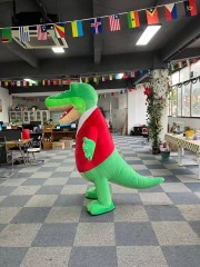 MOQ 1 Inflatable Mascot Costume 2m Crocodile Custom Cosplay Mascotte Theme Fancy Dress Carnival