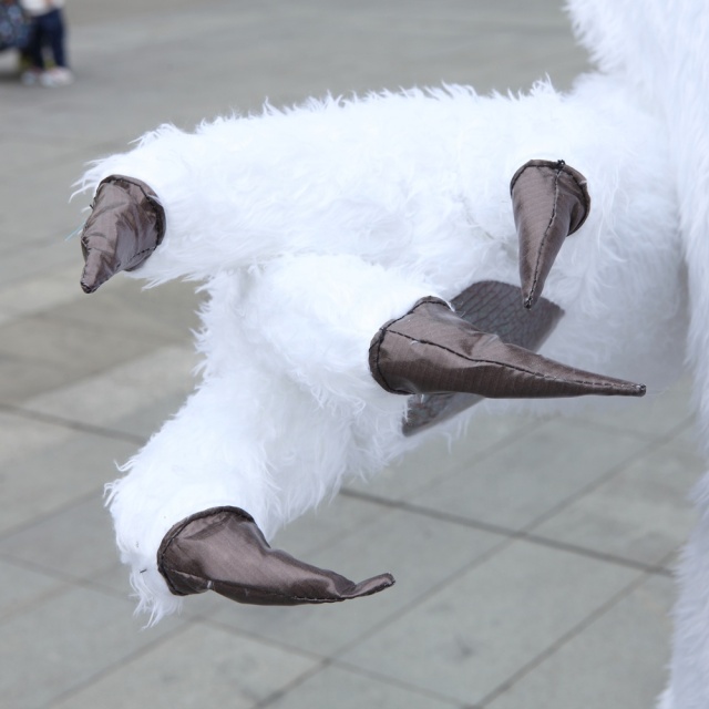 Durable Inflatable White Wolf Mascot Costume Custom Cheap Price White Wolf Suits High Quality Durable Inflatable Mascot Suits