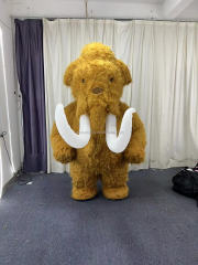 3m Majestic Mammoth Mascot Costume for Adults Inflatable Mammoth Manny Mascot in Ice Age Character