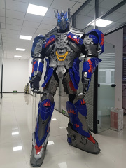 Transformers LED Robot Costume with Stilt Walker Design Party Wearable Mascot for Adults Unisex Halloween,Big Mascot,LED Robot Costume with Stilt Walker Design Party Wearable Mascot for Adults Unisex Halloween
