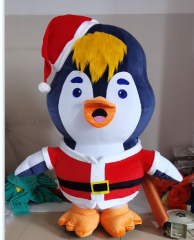 2024 Customizable Unisex Inflatable Penguin Costume Cute Interactive Advertising Mascot Kids' Parties Top Selling Halloween