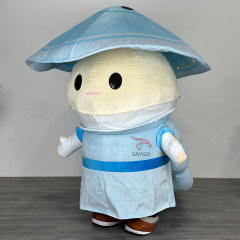 Inflatable Mascot Costume Scarecrow Man for Adults Cosplay Wear Outside 2m/2.6m Scarecrow Inflatable Clothing Suit Sale