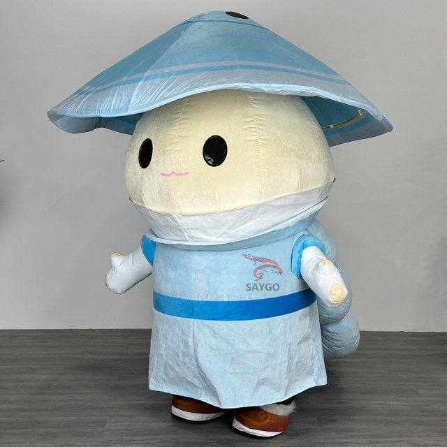 Inflatable Mascot Costume Scarecrow Man for Adults Cosplay Wear Outside 2m/2.6m Scarecrow Inflatable Clothing Suit Sale