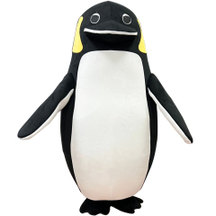 Factory Toys Penguin Inflatable Mascot Costume Supper Soft Plush Animals Suit Inflatable Mascot Costume