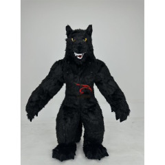 Factory Price Giant White Black Grey Wolf Inflatable Mascot Costume Commercial Walking Adults Party Dress for Event
