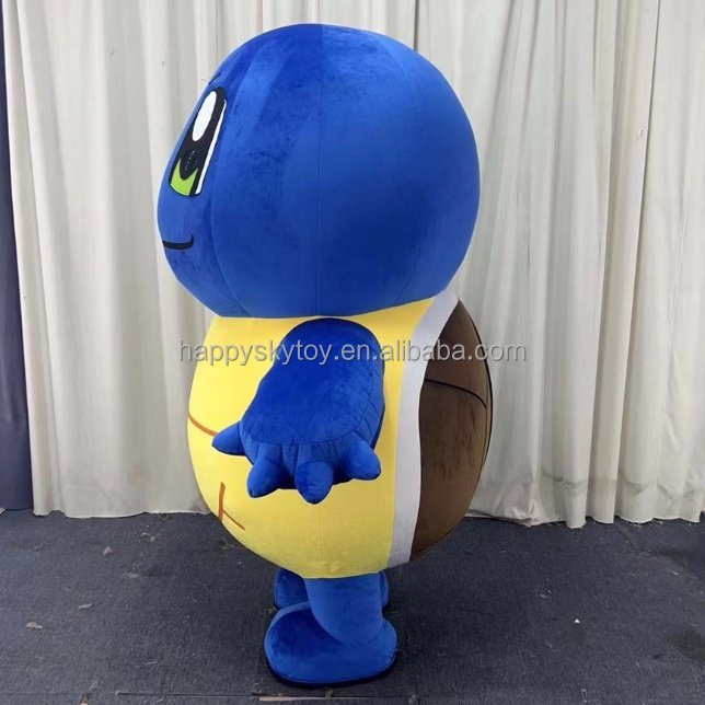 Squirtle Turtle Mascot Costume Cartoon Character Cosplay Turtle Mascot Costume for Adults,Big Mascot,Turtle Inflatable Mascot Costume Cartoon Character Cosplay Turtle Mascot Costume for Adults