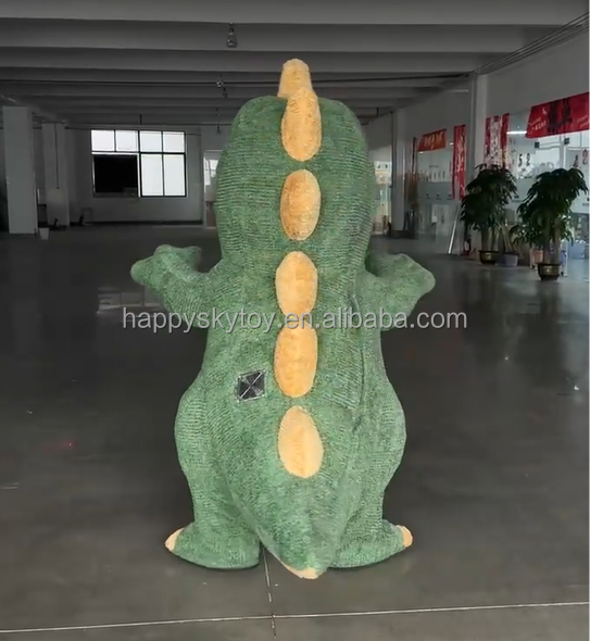 Classic Animal Theme Park Dinosaur Cosplay Costumes for Adults Walking Effect Dress Inflatable Dragon Mascot Costume Suits