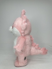 Hot Sale for Chinese Inflatable Red & Pink Dragon Mascot Costume for Adults-Unisex Easter/Halloween Use