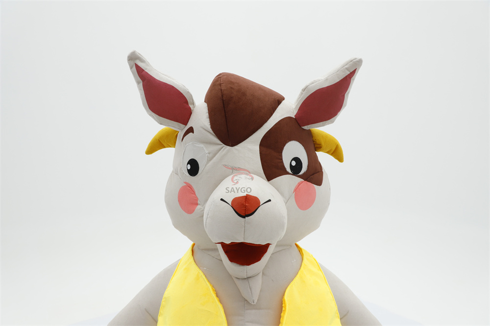 1.5m XS Goat Supercute Inflatable Walking Goat and Sheep Mascot Costume for Kids Giant Cartoon Advertising Cosplay,Big Mascot,Supercute Inflatable Walking Goat and Sheep Mascot Costume for Kids Giant Cartoon Advertising Cosplay for Kids