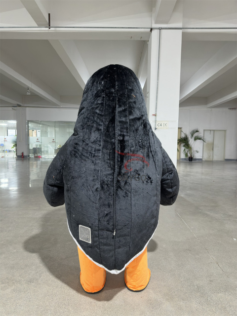 Cartoon Penguin Animal Mascot Costume Inflatable Suits for Halloween CarnivalChristmas Party Cosplay for Lion Character Design