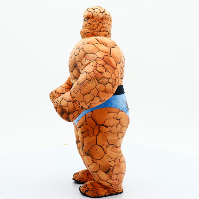 Huge Man Mascot Costume 2m 2.6m Inflatable Man Dolls Plush Man Costumes Giant Titan for Sale
