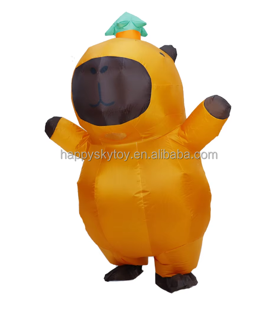 Wholesale Cheap Nylon Capybara Mascot Costume for Adult Inflatable Capybara Costumes Suit Clothes
