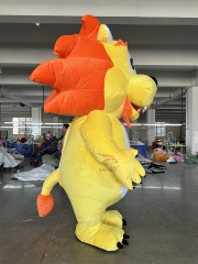 Dralion Chinese Dance Lion Mascot Costume 2m Inflated Traditional China Lion Costume Suits for Events Rental