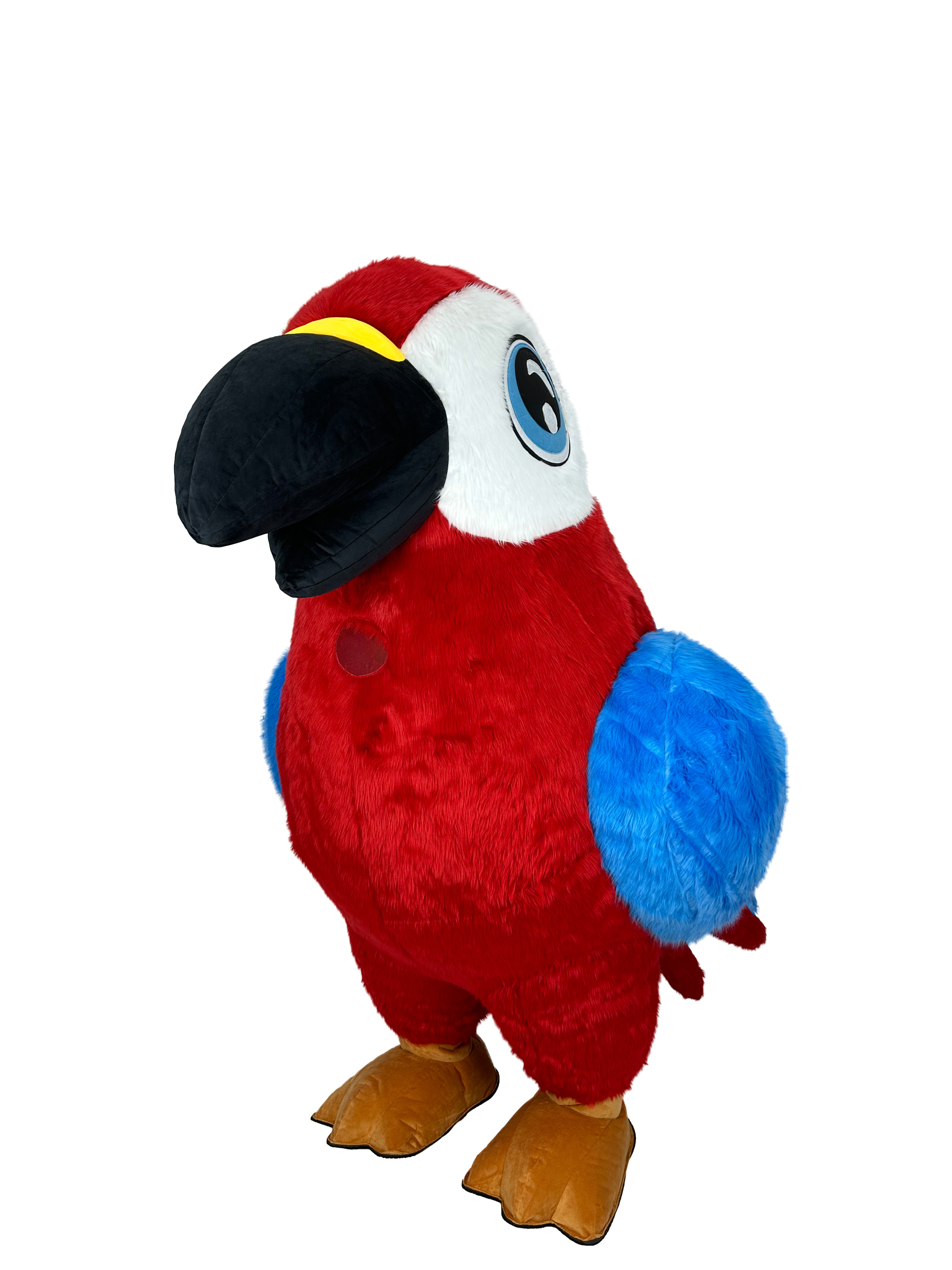 High Quality Custom Mascot Inflatable Cartoon Adult Cosplay Festival Halloween Christmas Holiday Character Parrot Mascot Costume,Big Mascot,High Quality Custom Mascot Inflatable Cartoon Adult Cosplay Festival Halloween Christmas Holiday Character Parrot Mascot Costume