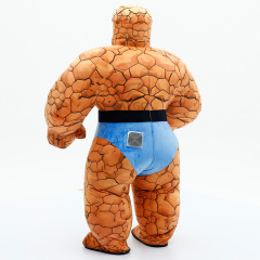 Huge Man Mascot Costume 2m 2.6m Inflatable Man Dolls Plush Man Costumes Giant Titan for Sale
