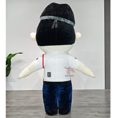 Security Guard Woman Inflatable Human Animal Security Guard Mascot Costume-Easter/Halloween Adult Unisex Sexy Design,Big Mascot,Happy Sky Inflatable Human Animal Security Guard Mascot Costume-Easter/Halloween Adult Unisex Sexy Design