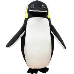 Factory Toys Penguin Inflatable Mascot Costume Supper Soft Plush Animals Suit Inflatable Mascot Costume