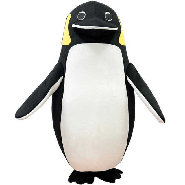 Factory Toys Penguin Inflatable Mascot Costume Supper Soft Plush Animals Suit Inflatable Mascot Costume