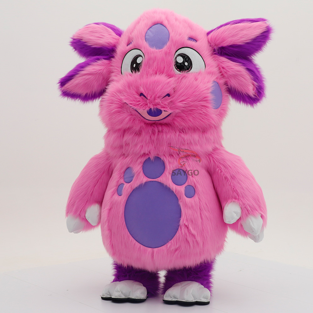 Inflatable Animal Cartoon Character Mascot Costume Supplier Walking Plush Fancy Dress Cloth Cosplay for Easter/Halloween Adults