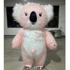 New Arrival 2m Realistic Look Giant Inflatable Krampus Cushioned Soles Feet Monster Mascot Costumes