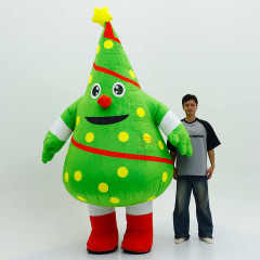 Hot Sale Inflatable Animal Christmas Dance Performance Tree Mascot Costume for Adults Unisex for Christmas Party