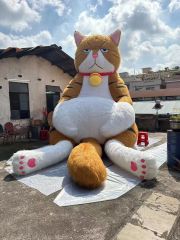 4M Huge Indoor/Outdoor Teddy Bear Inflatable Mascot Air-Filled Garden Decoration for Holiday Parties Cartoon Model