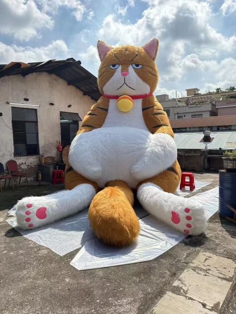 4M Huge Indoor/Outdoor Teddy Bear Inflatable Mascot Air-Filled Garden Decoration for Holiday Parties Cartoon Model