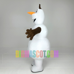 Frozens' Olaf Mascots Costumes 2m Fabric Inflated Movie Character Snowman Olaf Costumes for Comic-con Walking Show