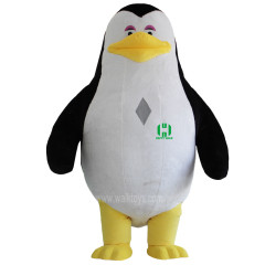 Customized North Pole Penguin Inflatable Animal Mascot Costume for Adult Halloween Plush Costume