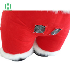 Guangzhou Factory Hot Popular 2M/2.6M/3M Christmas Mascot Santa Clause Inflatable Costume for Adult