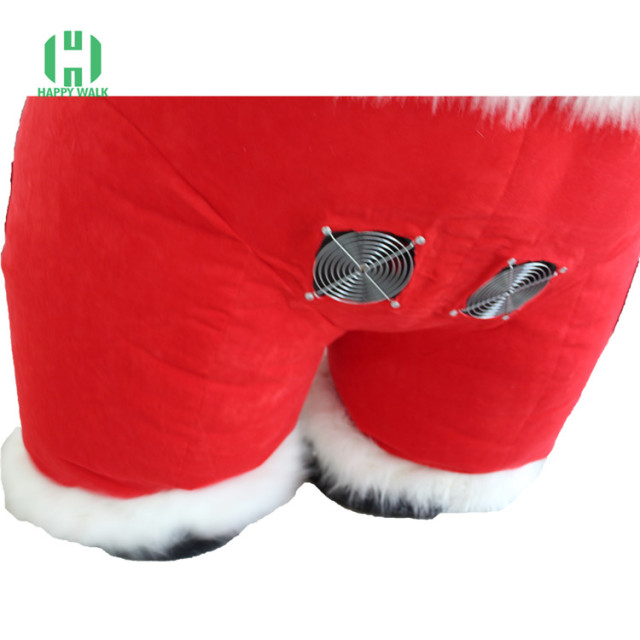 Guangzhou Factory Hot Popular 2M/2.6M/3M Christmas Mascot Santa Clause Inflatable Costume for Adult