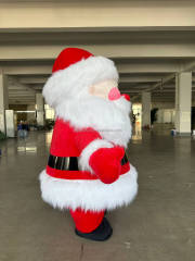 High Quality Custom Adult Santa Claus Mascot Costume Easter Bunny Carnival Party Accessory Inflatable Cosplay Outfit Mascot