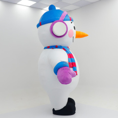New Arrivals Snowman Olaf Adult Mascot Costume Inflatable Unisex Model 001 for Easter/Halloween Carnival Party