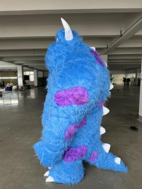 2025 Custom Cheap Price Sell High Quality Inflatable Mascot Sully Monsters Inc Costume for Men